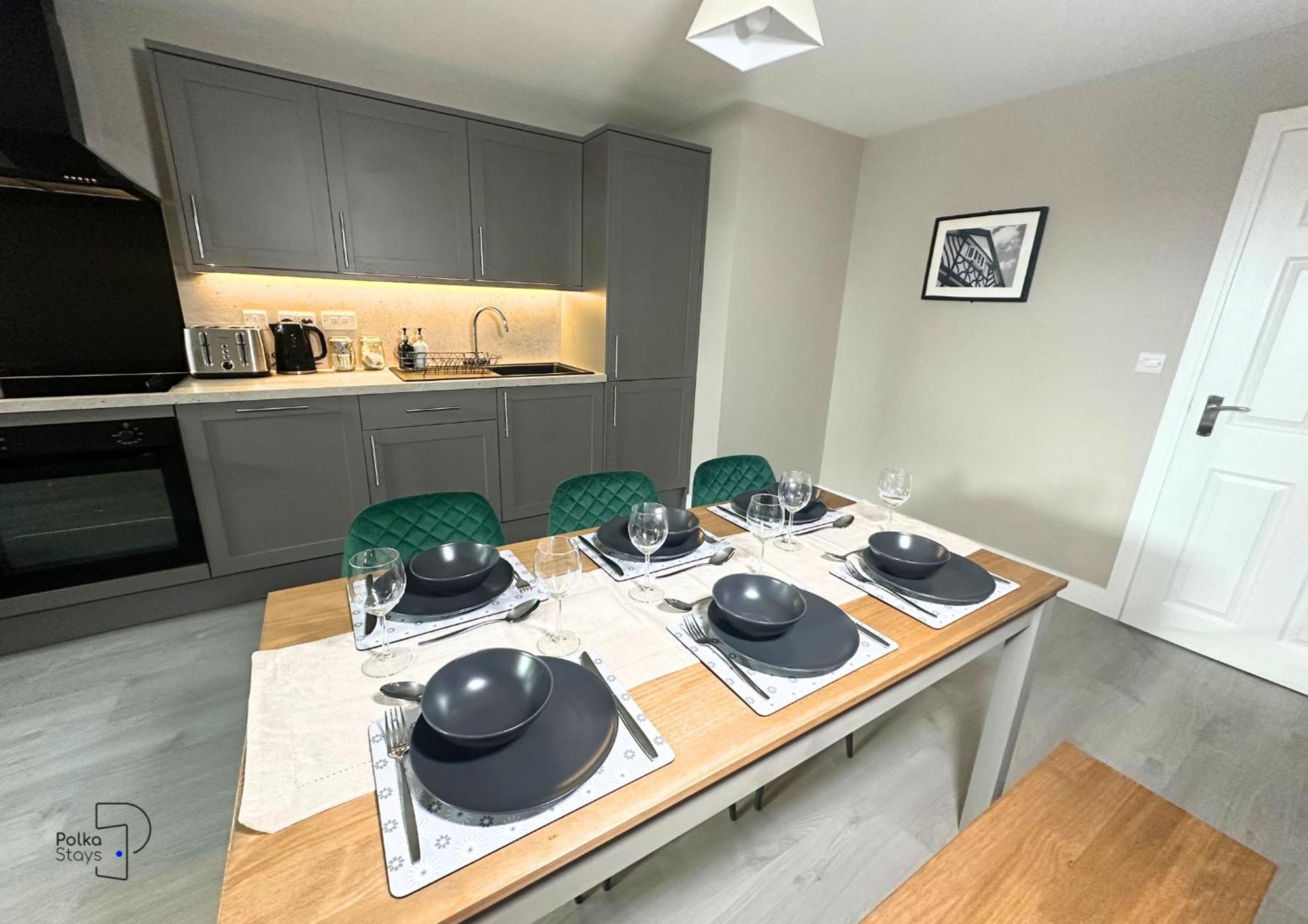 Hanley, Stoke - Modern Spacious Apartments By Polkastays Exterior foto